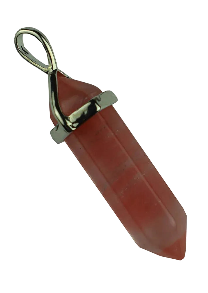 Calliope Necklace - Cherry Quartz