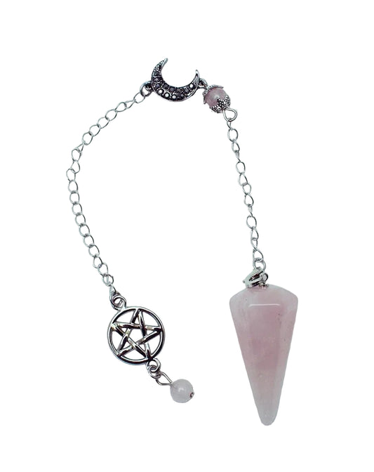 Circe Pendulum - Rose Quartz